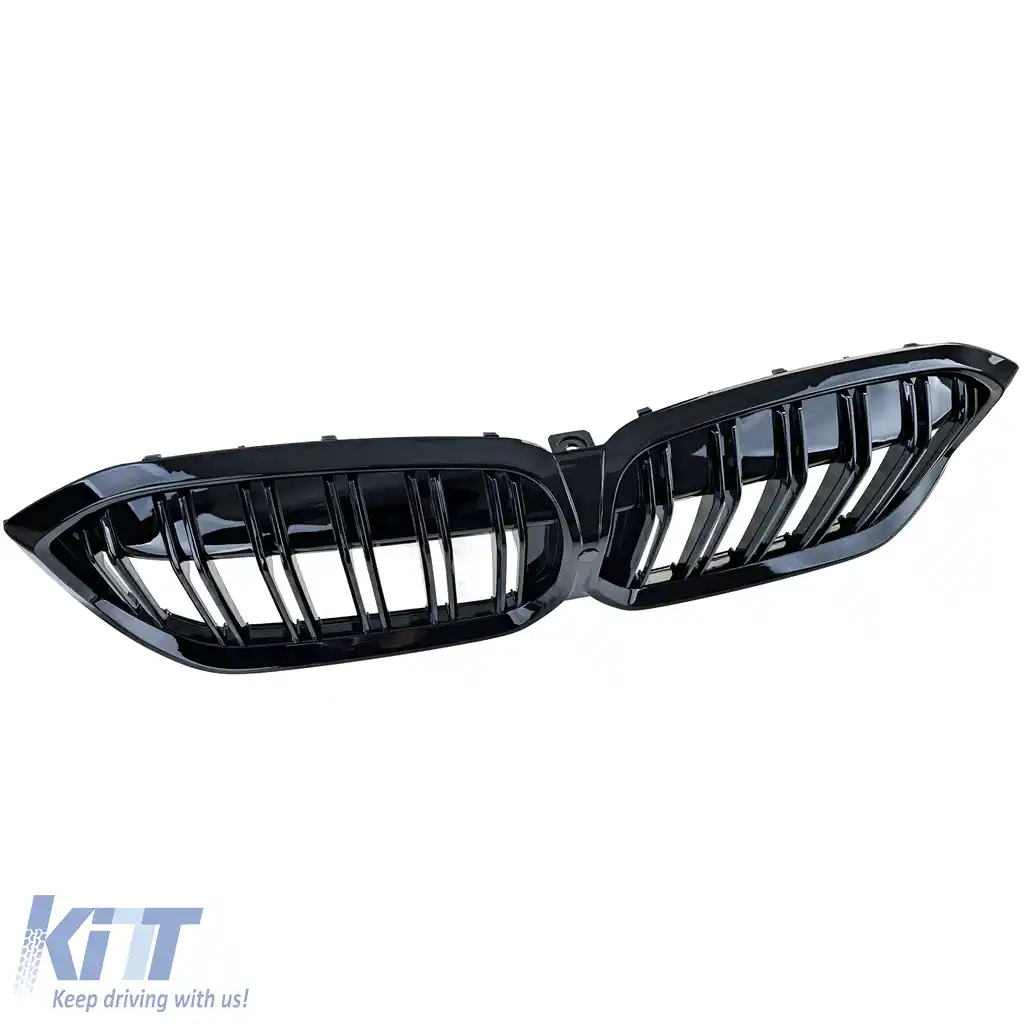 Grilă cu două fante Performance Gloss Black, potrivită pentru BMW Seria 3 G20 G21 LCI din 2022-image-6210516