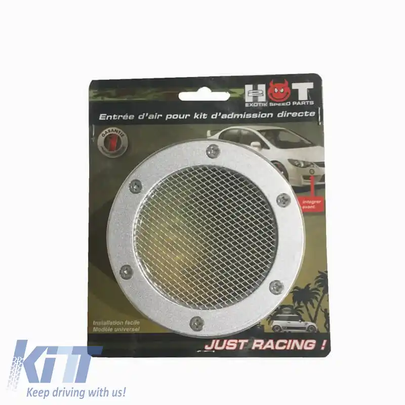 Grilă de aer pentru bara de protecție potrivită pentru Universal Silver JBR8020-image-6301466
