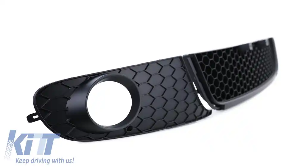 Grilă de bumper cu capace pentru lumini de ceață design Sport, potrivită pentru VW Golf 6 08-13-image-6198434