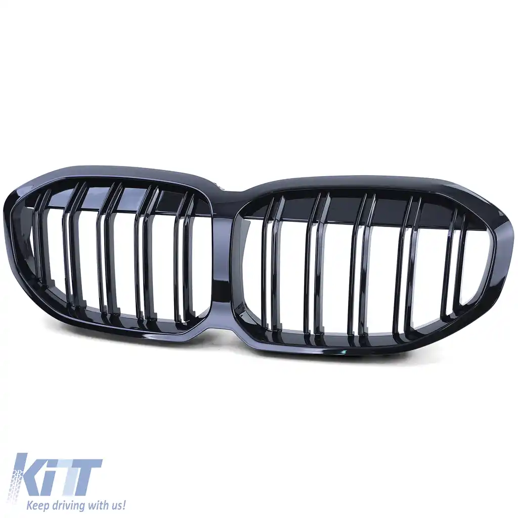 Grilă de performanță sport cu dublu fante lucioasă, potrivită pentru BMW Seria 1 F40 din 19-image-6192378