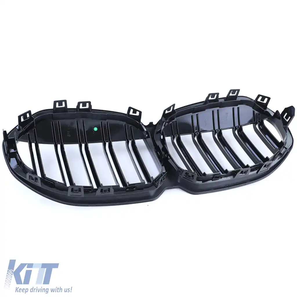 Grilă de performanță sport cu dublu fante lucioasă, potrivită pentru BMW Seria 1 F40 din 19-image-6192383