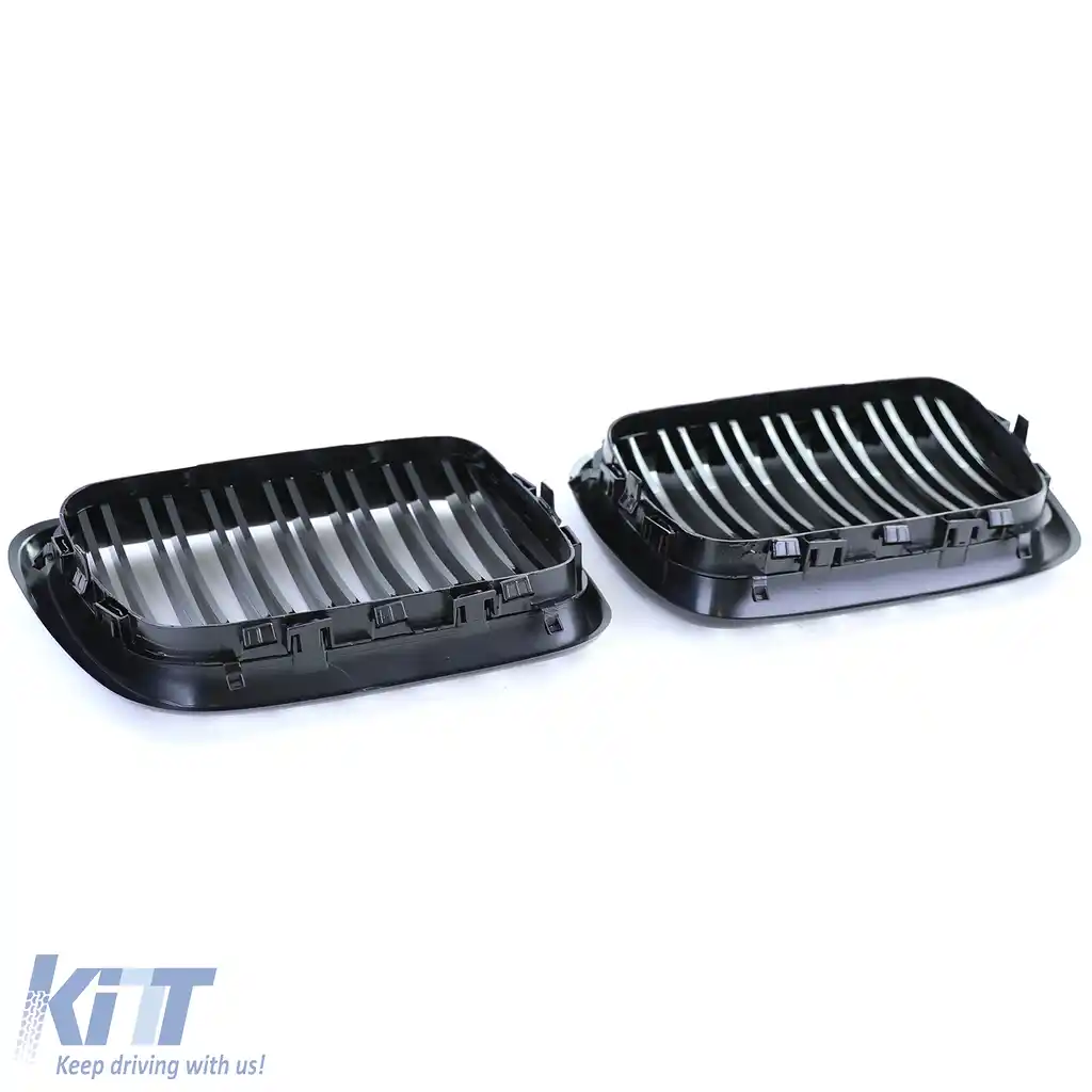 Grilă de performanță sport cu dublu fante lucios, potrivită pentru BMW Seria 3 E36 96-99-image-6197703