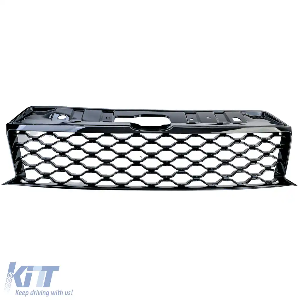 Grilă de Performanță Tip Fagure Neagră fără Emblemă, potrivită pentru VW Amarok I 2010-2022-image-6210353
