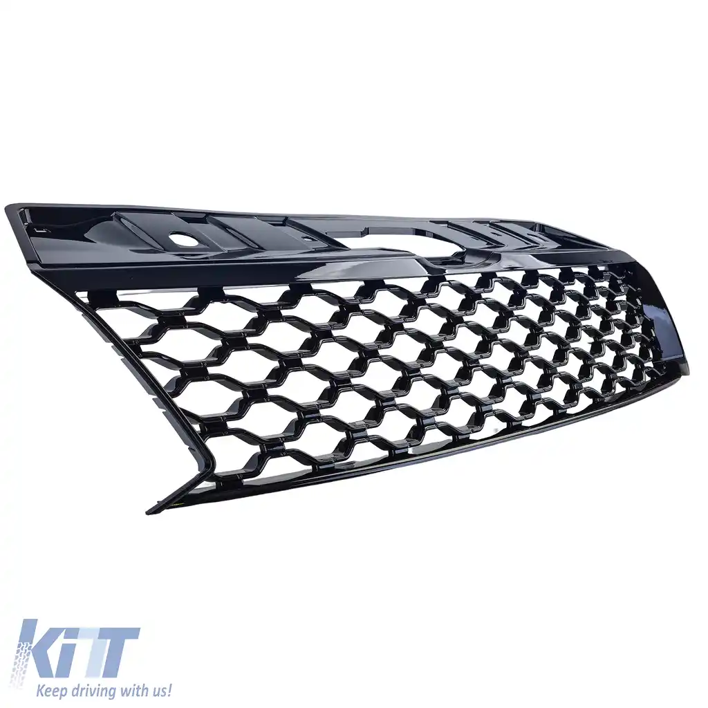 Grilă de Performanță Tip Fagure Neagră fără Emblemă, potrivită pentru VW Amarok I 2010-2022-image-6210354
