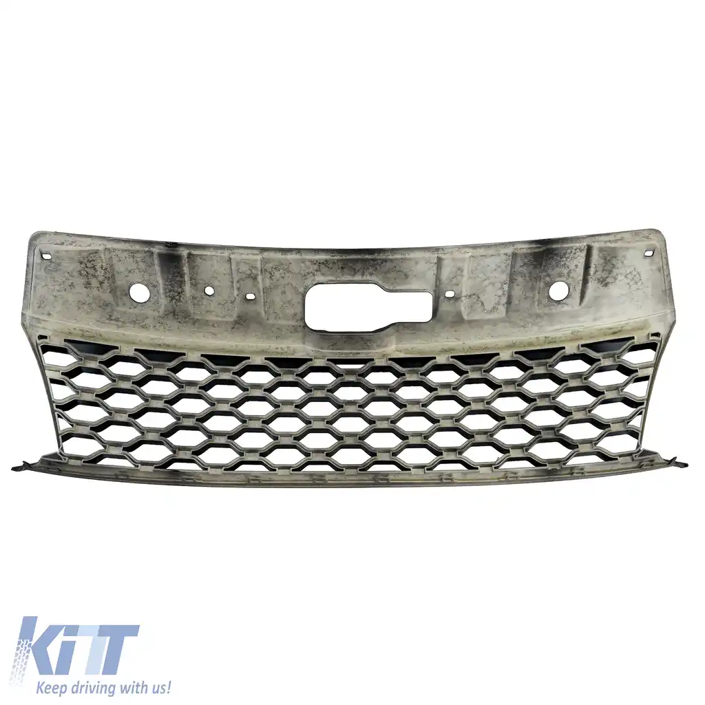 Grilă de Performanță Tip Fagure Neagră fără Emblemă, potrivită pentru VW Amarok I 2010-2022-image-6210358