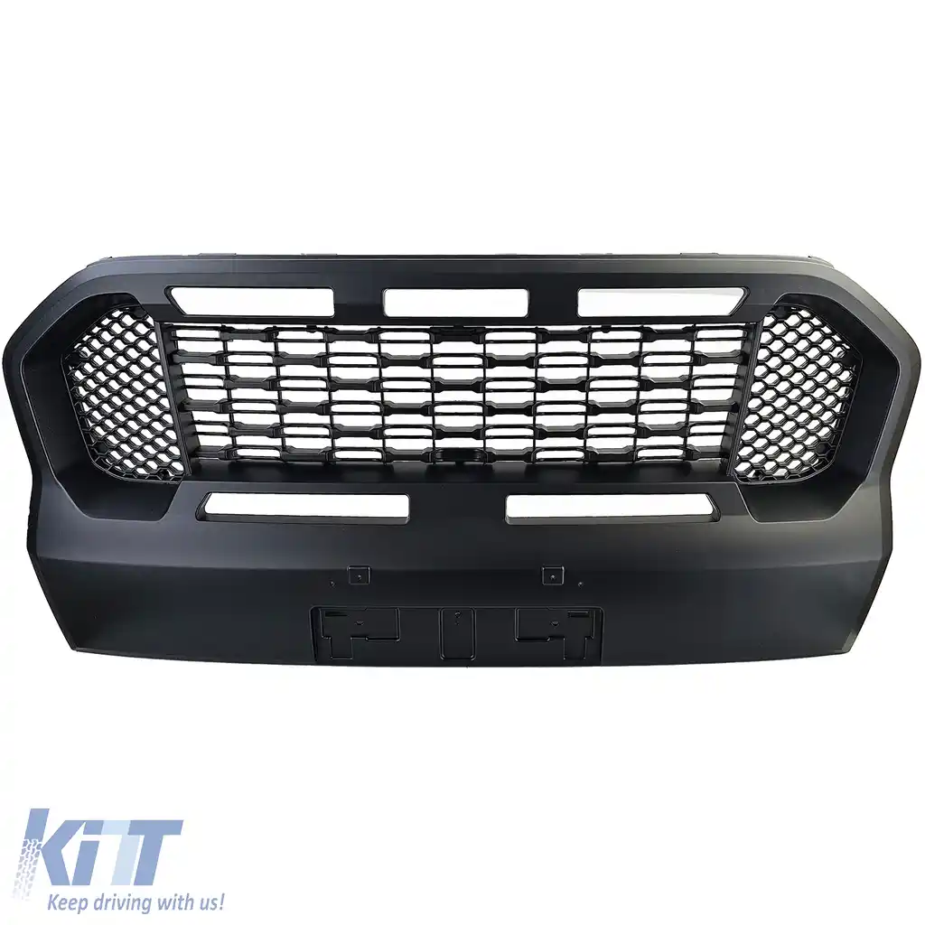 Grilă de performanță tip fagure neagră, potrivită pentru Ford Ranger T8 19-23 2.0 TDCi-image-6200405