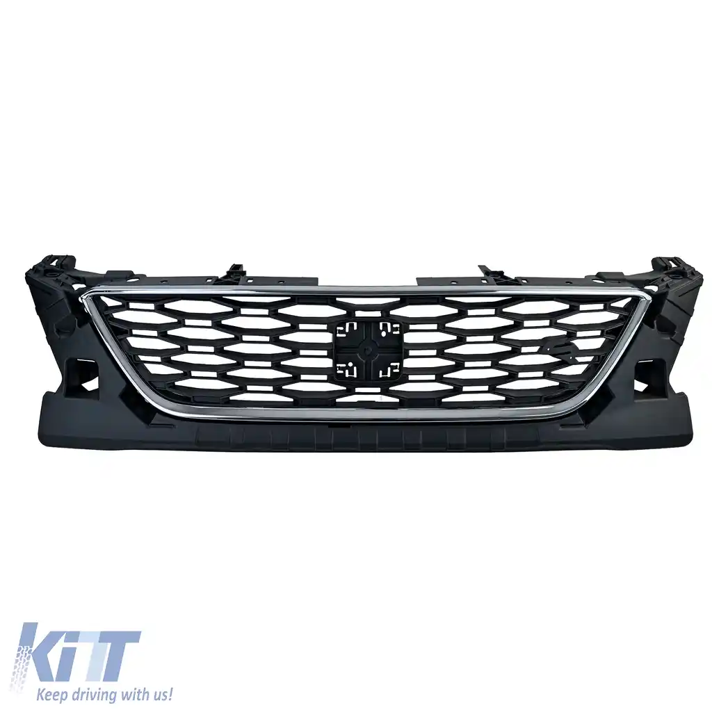 Grilă de upgrade sport cu cadru cromat, potrivită pentru Seat Leon FR 5F 2012-2016-image-6209031