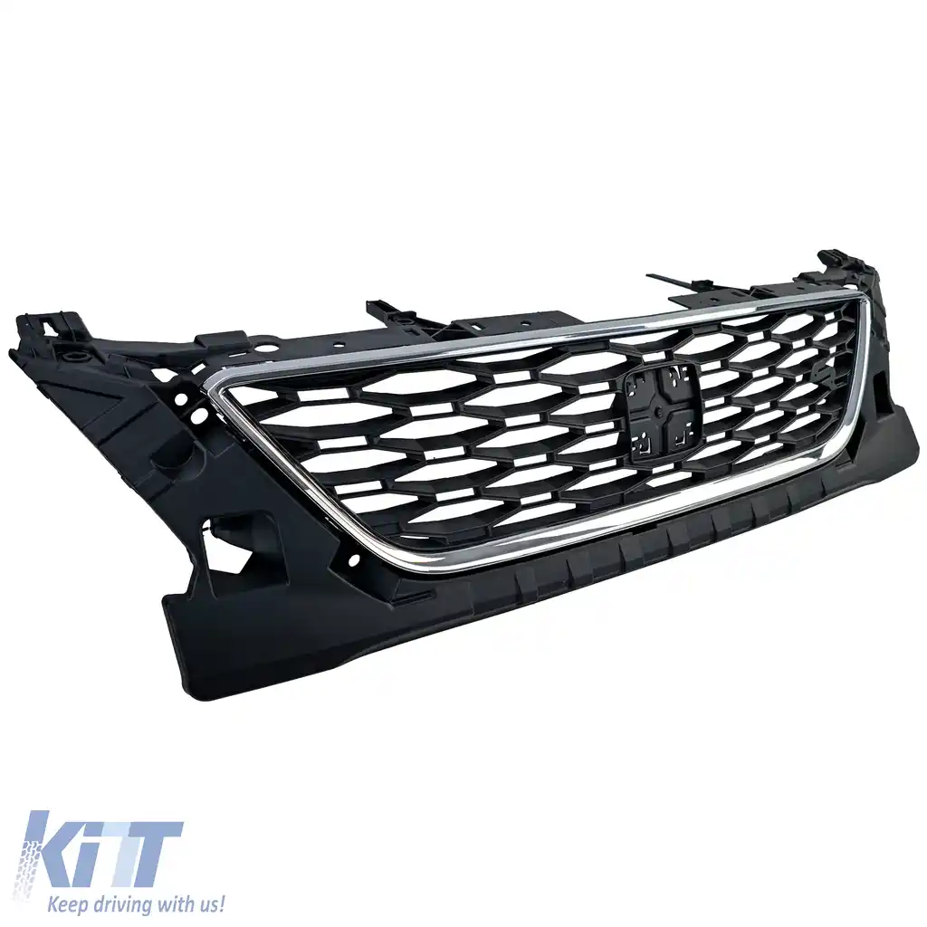 Grilă de upgrade sport cu cadru cromat, potrivită pentru Seat Leon FR 5F 2012-2016-image-6209032