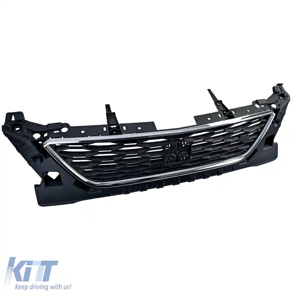 Grilă de upgrade sport cu cadru cromat, potrivită pentru Seat Leon FR 5F 2012-2016-image-6209034