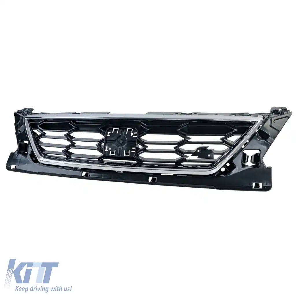 Grilă de upgrade sport cu cadru cromat, potrivită pentru Seat Leon 5F model FR 2017-2020-image-6277996