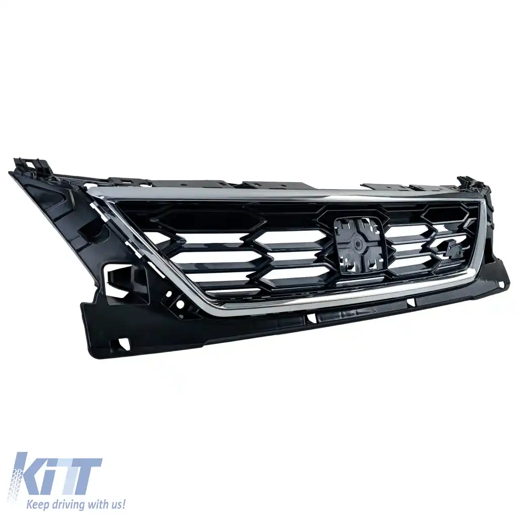Grilă de upgrade sport cu cadru cromat, potrivită pentru Seat Leon 5F model FR 2017-2020-image-6277998
