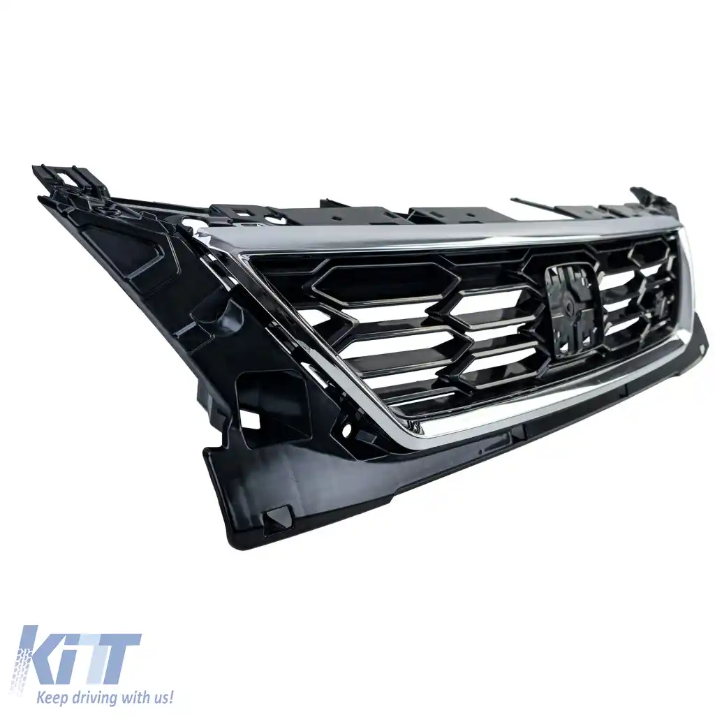 Grilă de upgrade sport cu cadru cromat, potrivită pentru Seat Leon 5F model FR 2017-2020-image-6277999