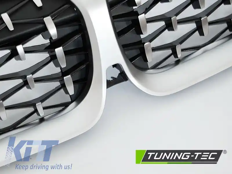 GRILĂ DIAMOND SILVER potrivită pentru BMW G20/G21 19-22-image-6269919