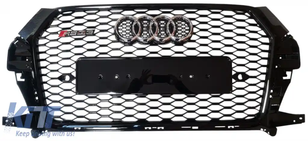 Grilă Față Stil RS potrivită pentru Audi Q3 2015 - 2018!-image-6326295