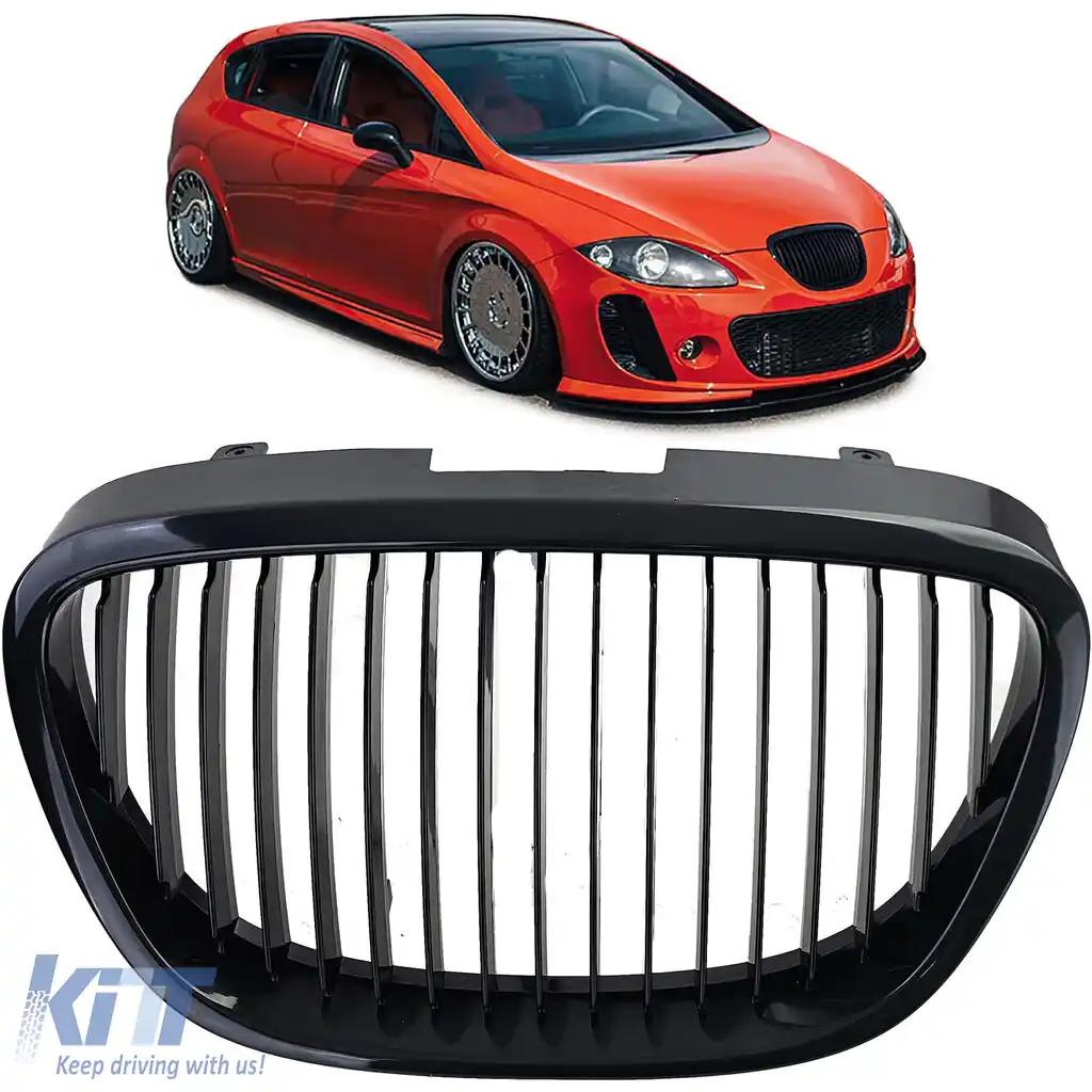 Grilă fără emblemă CLEAN pentru Seat Leon 1P Toledo Altea 5P 2005-2009