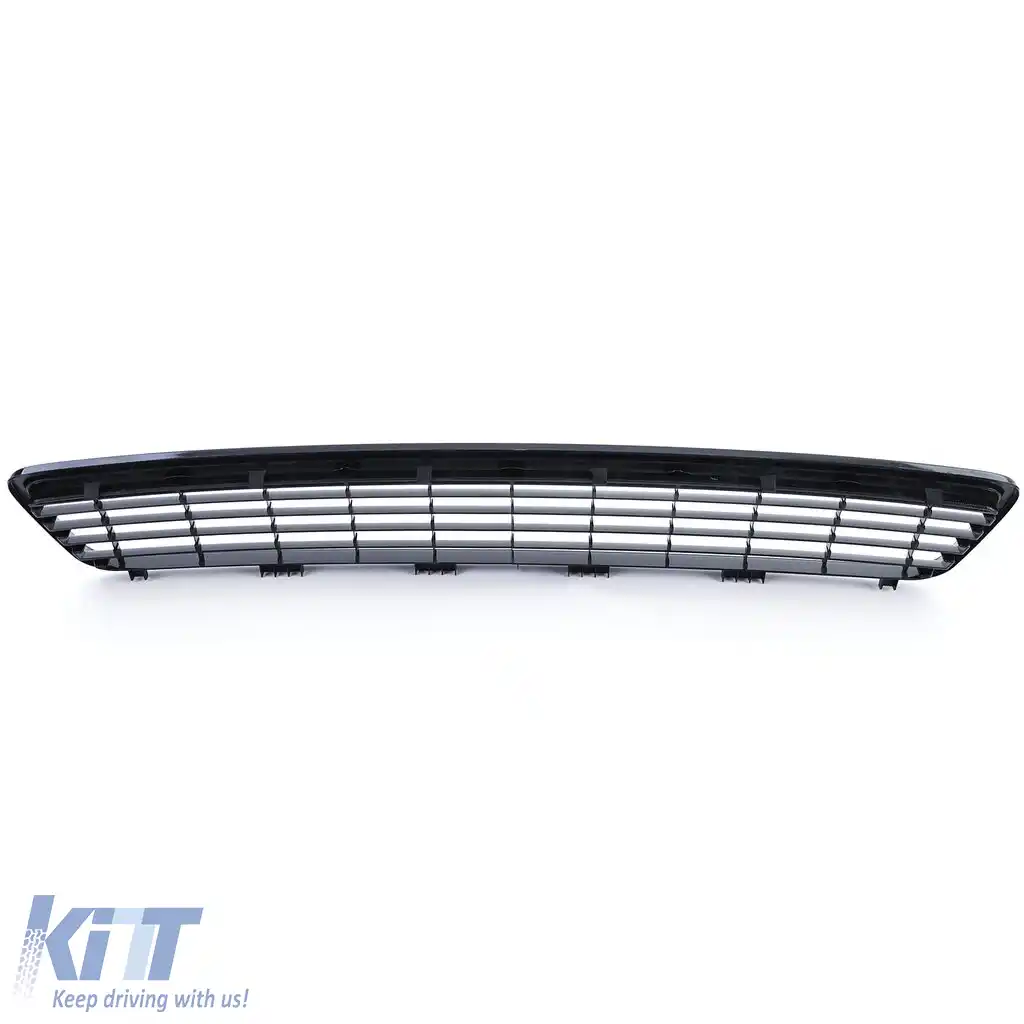 Grilă fără emblemă neagră potrivită pentru Audi A4 B5 94-00-image-6209857