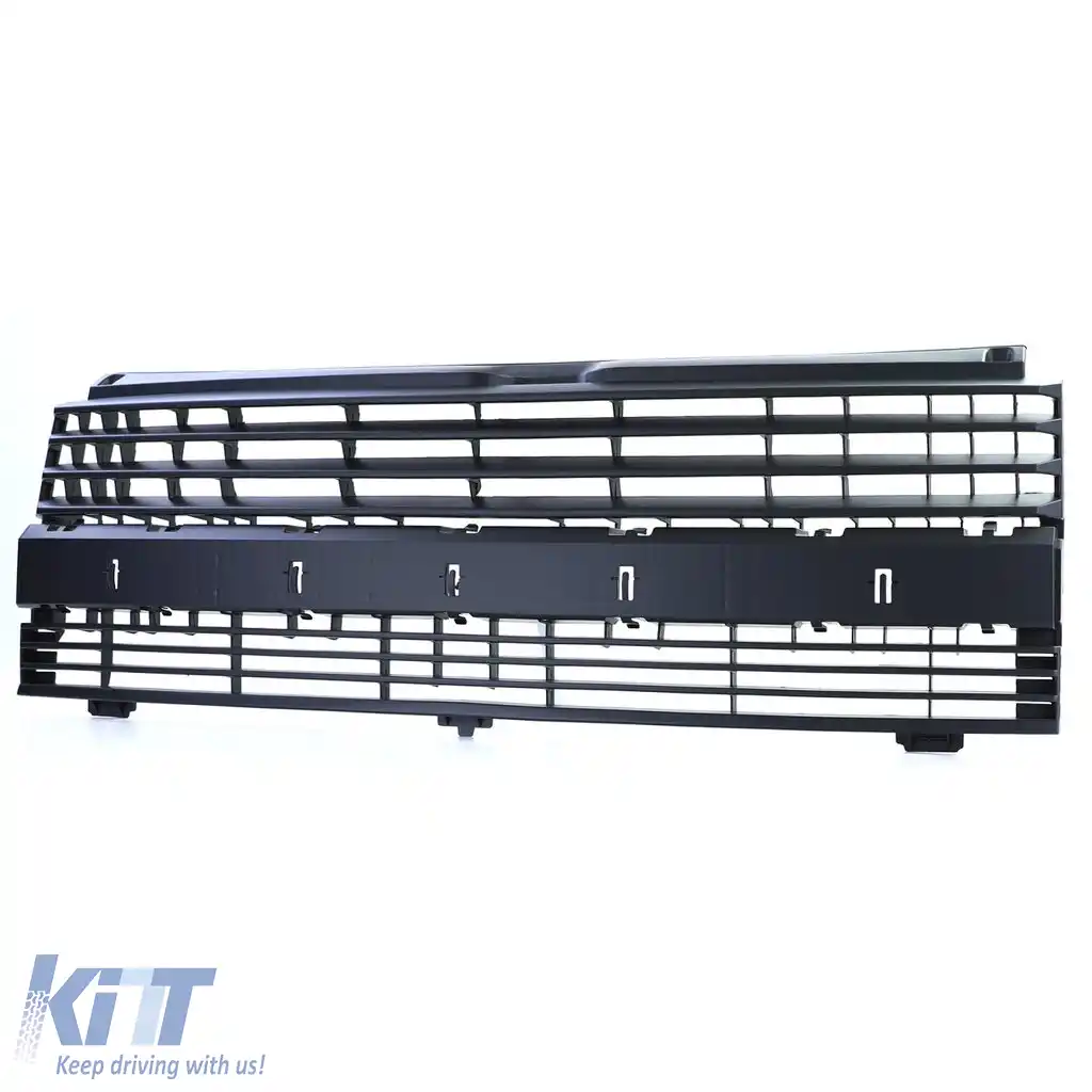 Grilă fără emblema neagră, potrivită pentru VW T4 Transporter Bus 90-03-image-6204610