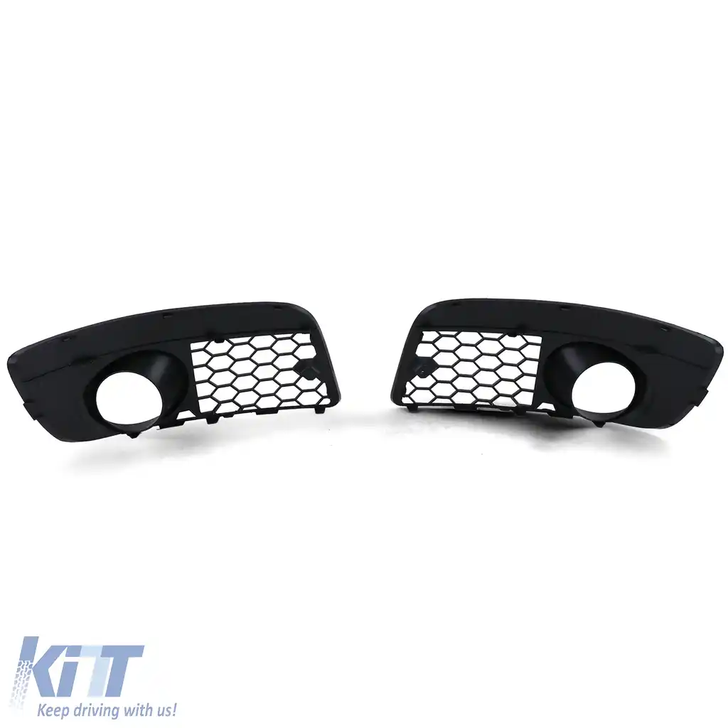 Grilă fără emblema + set grilă de bumper pentru VW Golf 5 GTI 03-09-image-6252301