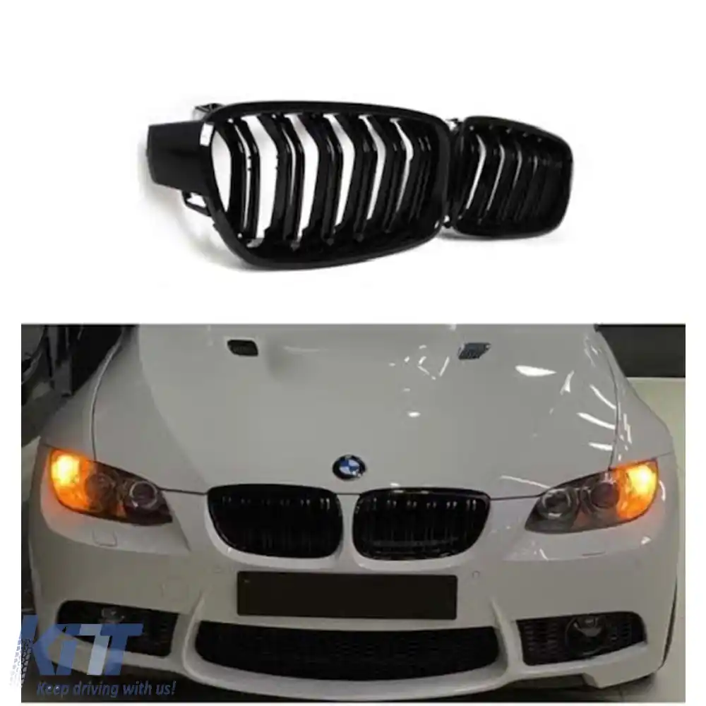 image-78-Grilă frontală E92 M3 LCI ABS / 2009-2013 (Negru Pian)
