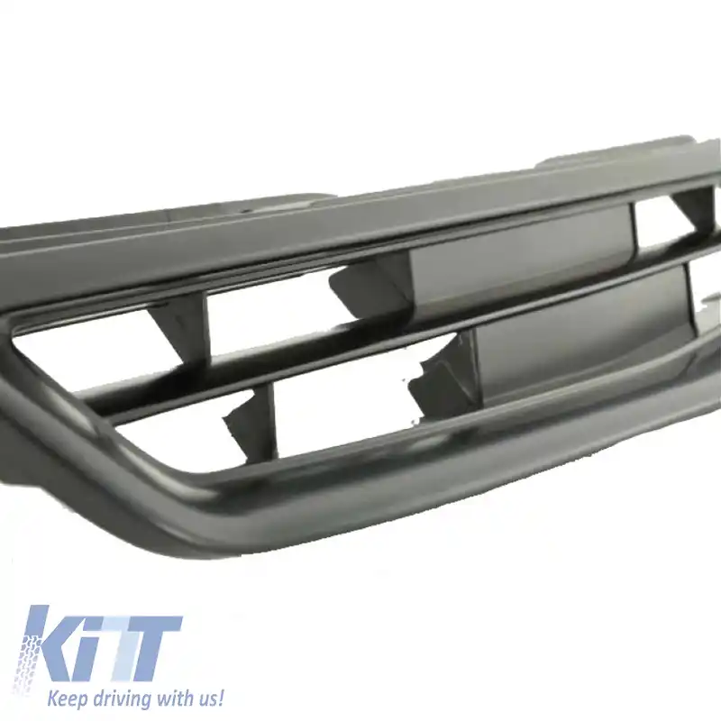 Grilă frontală potrivită pentru Honda Civic 3D/4D 95-96 fără emblemă Neagră 1 Pc-image-6290447