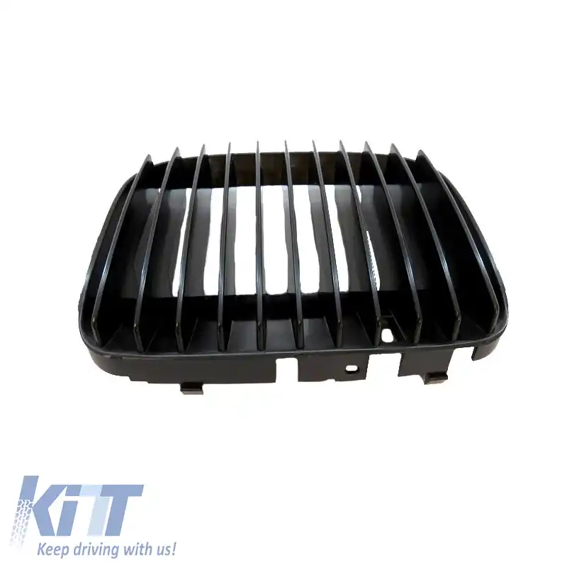 Grilă frontală potrivită pentru Seat Leon 1M / Toledo 1M 99-05 fără emblemă Neagră 1buc.-image-6295983