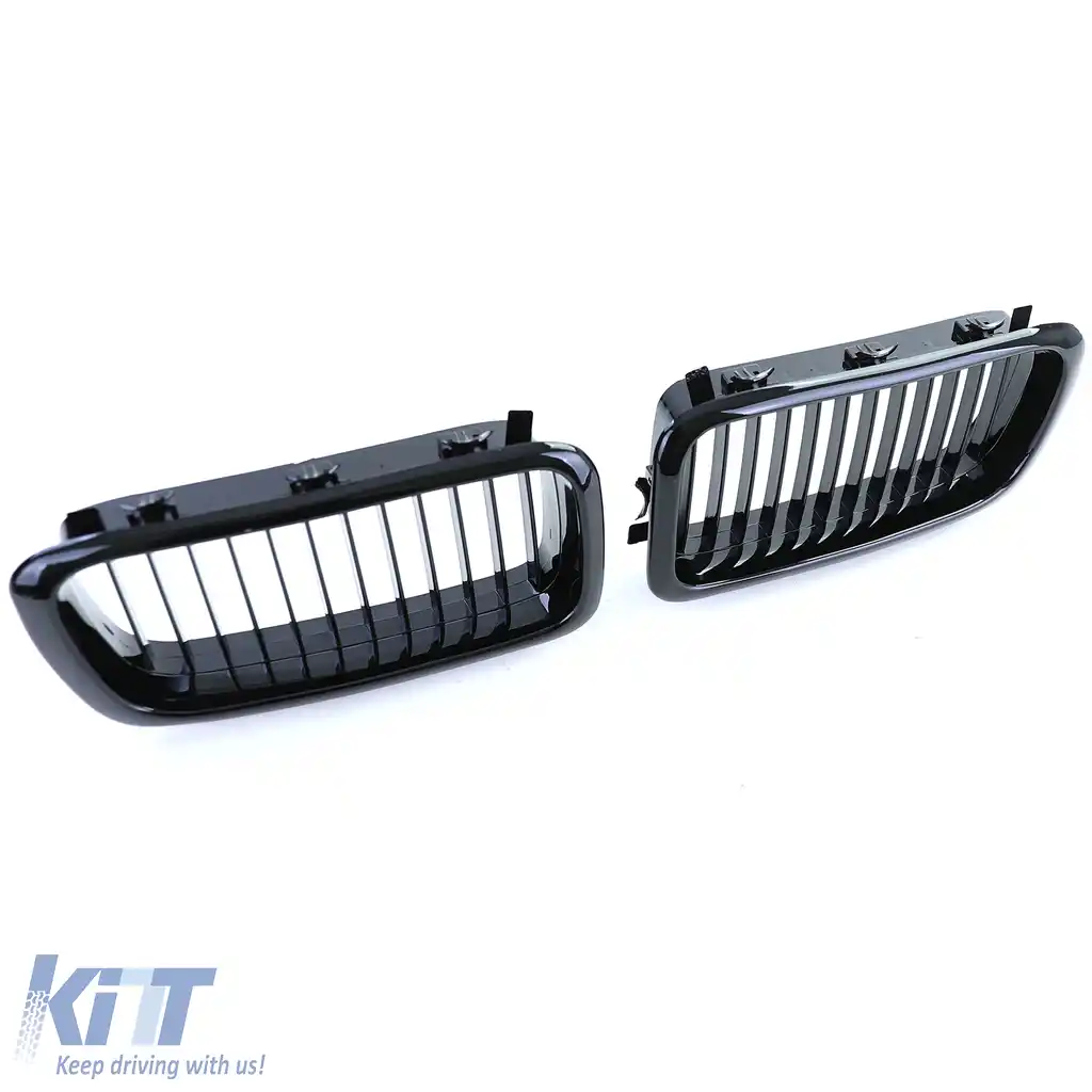 Grilă frontală sport lucioasă pentru BMW Seria 7 E38 1994-2001-image-6201609