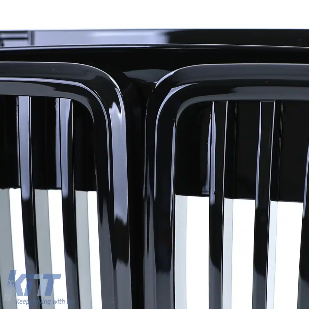 Grilă frontală sport lucioasă pentru BMW Seria 3 E30 1982-1994-image-6204031