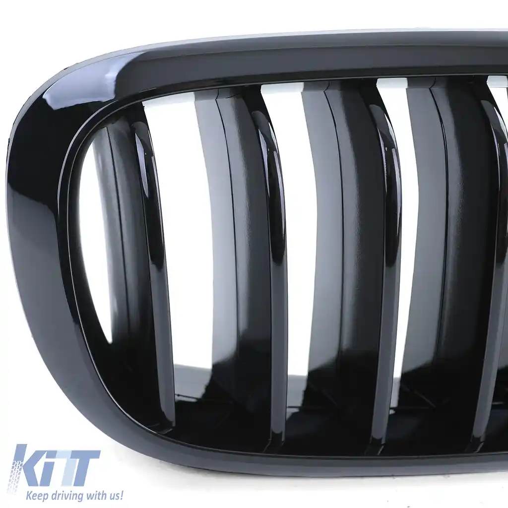Grilă frontală sport neagră lucioasă, potrivită pentru BMW X5 F15 X6 F16 2013-2019-image-6200214