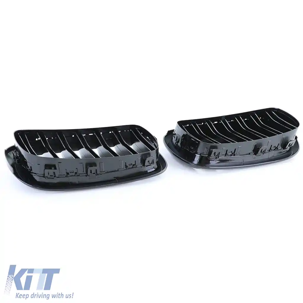 Grilă frontală sport neagră lucioasă, potrivită pentru BMW X5 F15 X6 F16 2013-2019-image-6200216