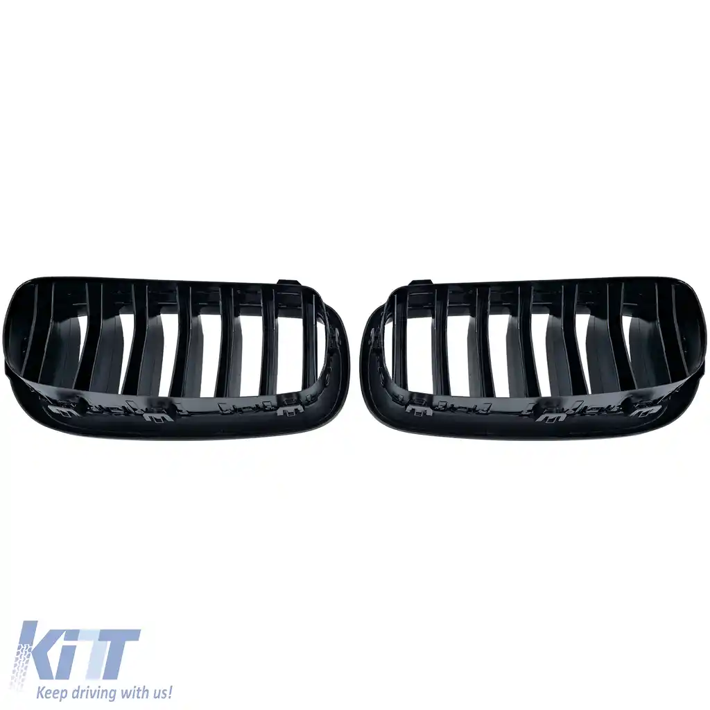 Grilă frontală sport neagră lucioasă potrivită pentru BMW X5 F15 X6 F16 2013-2019-image-6209789