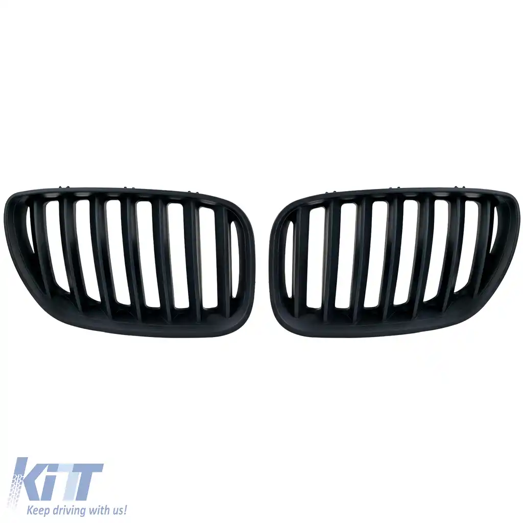 Grilă frontală sport neagră potrivită pentru BMW X5 E53 1999-2003-image-6210459