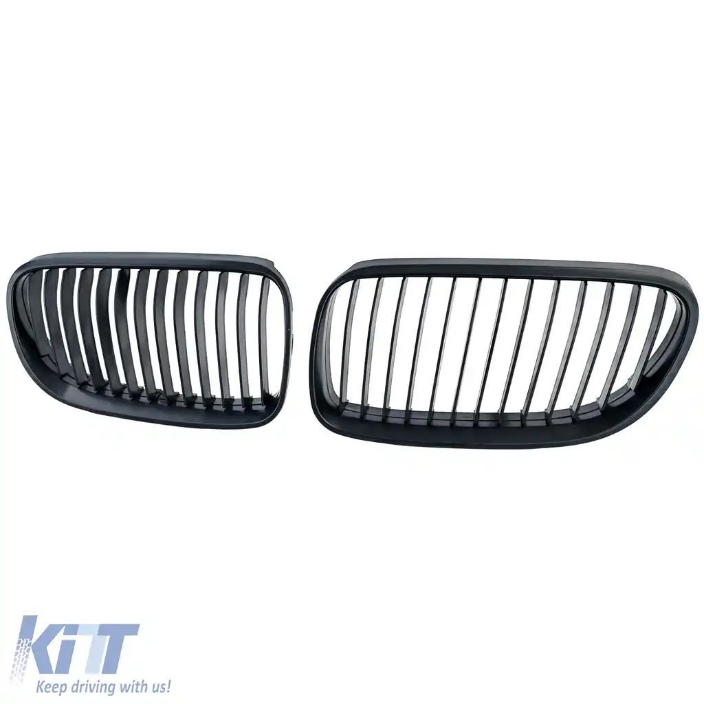 Grilă frontală sport neagră potrivită pentru BMW Seria 3 E92 E93 LCI 2010-2013-image-6210679