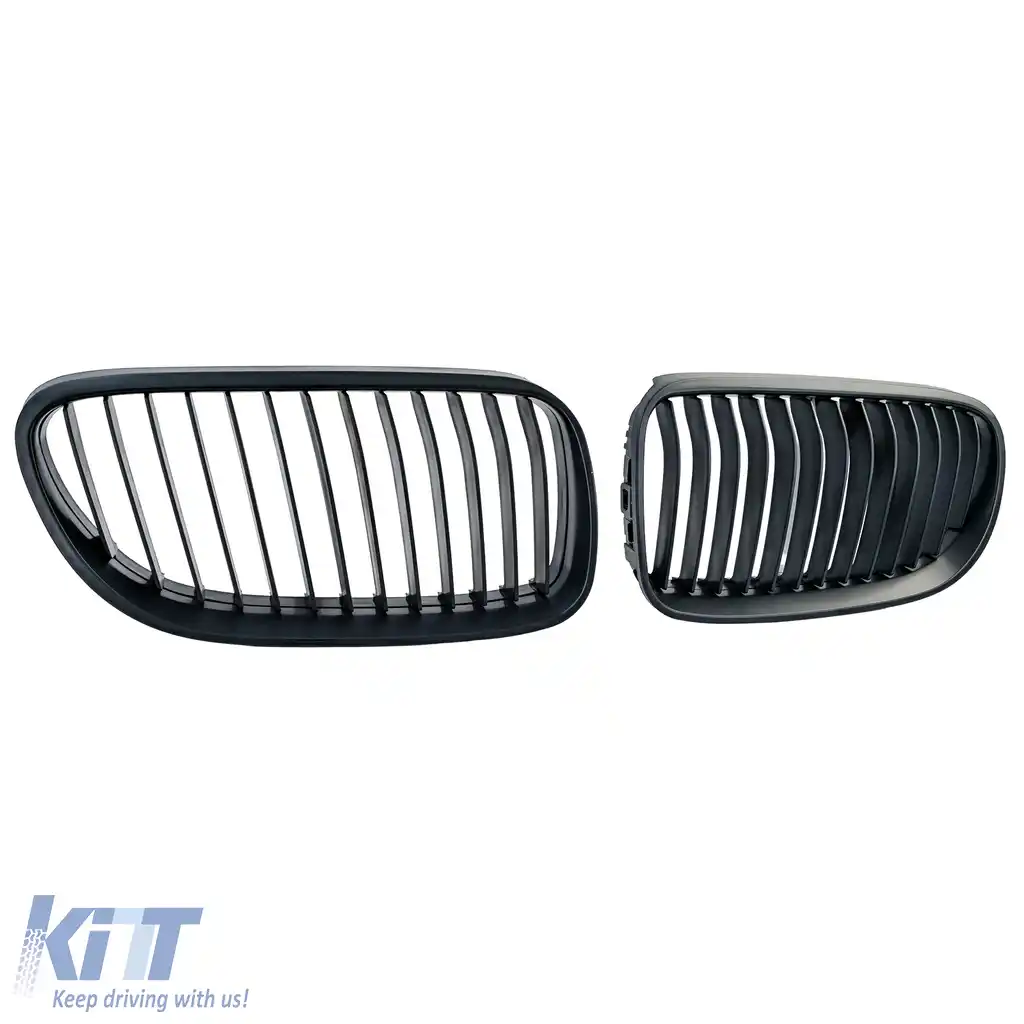 Grilă frontală sport neagră potrivită pentru BMW Seria 3 E92 E93 LCI 2010-2013-image-6210681