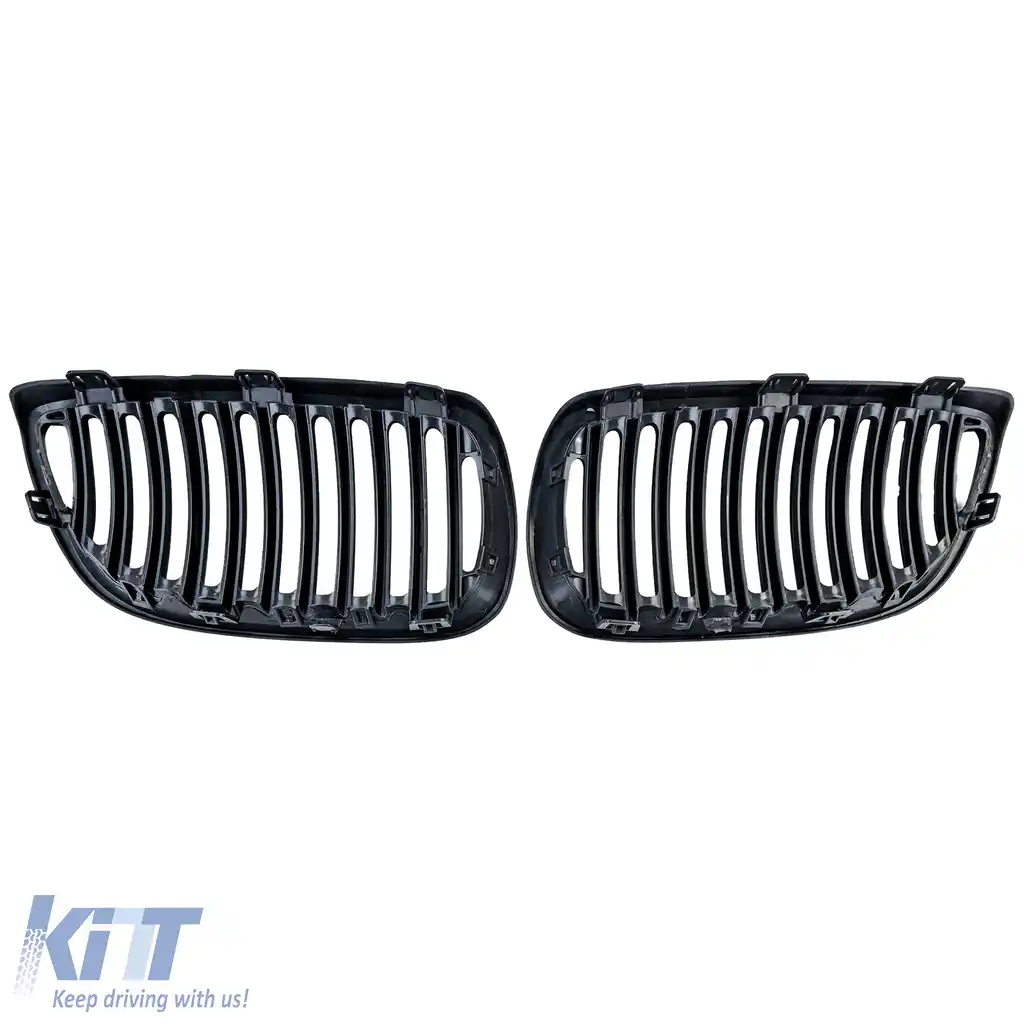 Grilă frontală sport neagră potrivită pentru BMW Seria 3 E92 E93 2006-2010-image-6211324