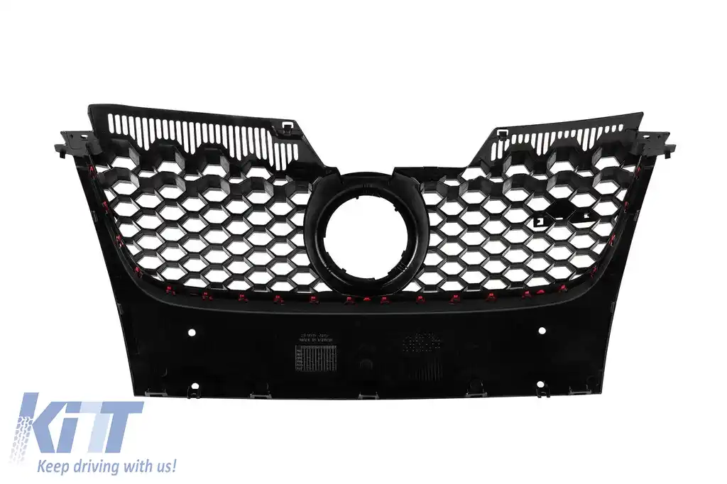 Grilă GTI neagră potrivită pentru VW Golf V GTI 2003-2009-image-6216915