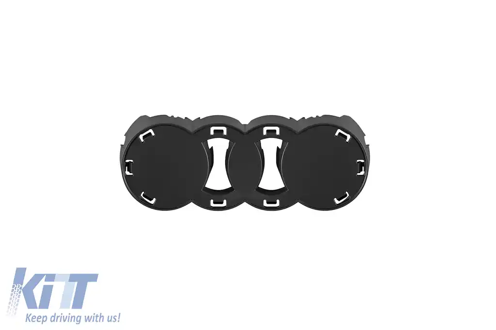 Grilă lac neagră tip S3 potrivită pentru Audi A3 hatchback, Sportback 2005-2008-image-6132297