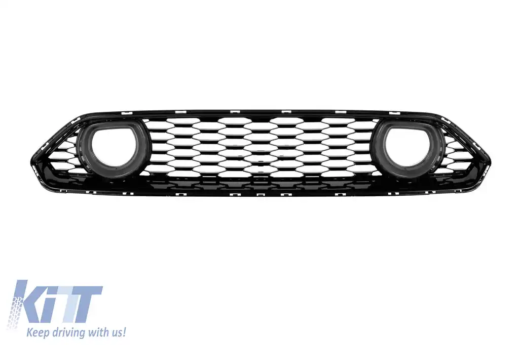 Grilă lac negru tip Mach 1 potrivită pentru Ford Mustang 2018-2022