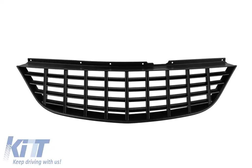 Grilă neagră fără emblemă potrivită pentru Opel Corsa D 2006-2009