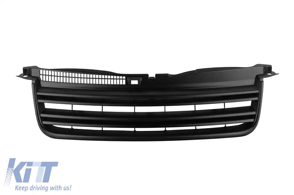 Grilă neagră fără emblemă tip R LINE potrivită pentru VW Passat 2000-2005