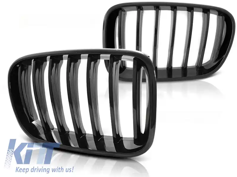 image-27-GRILĂ NEAGRĂ LUCIOASĂ potrivită pentru BMW X3 F25 10-07.14