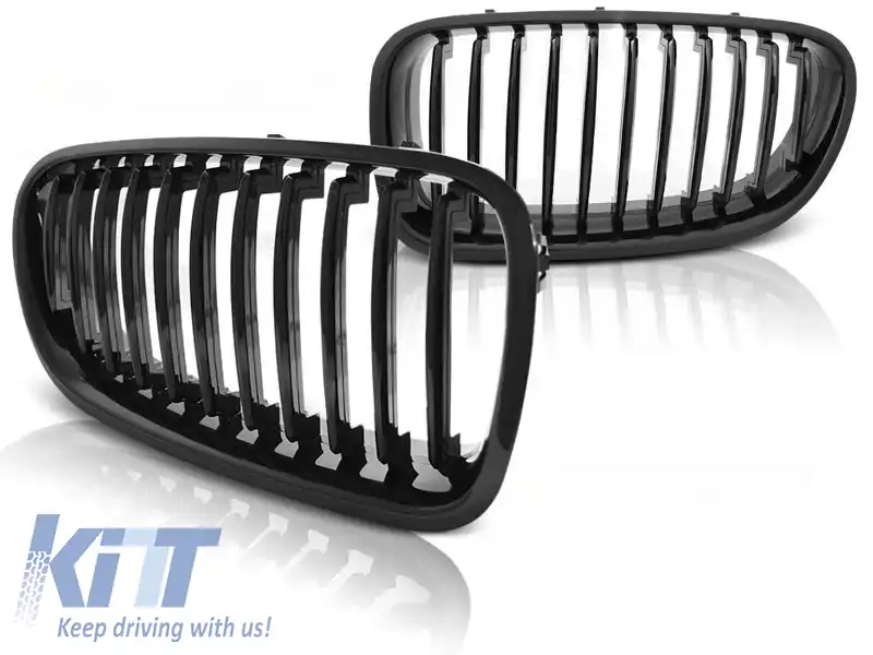 image-59-GRILĂ NEAGRĂ LUCIOASĂ potrivită pentru BMW F10 / F11 10-16