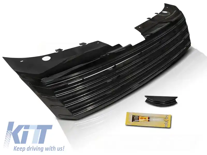 image-20-GRILĂ NEAGRĂ LUCIOASĂ potrivită pentru VW PASSAT B7 10-14