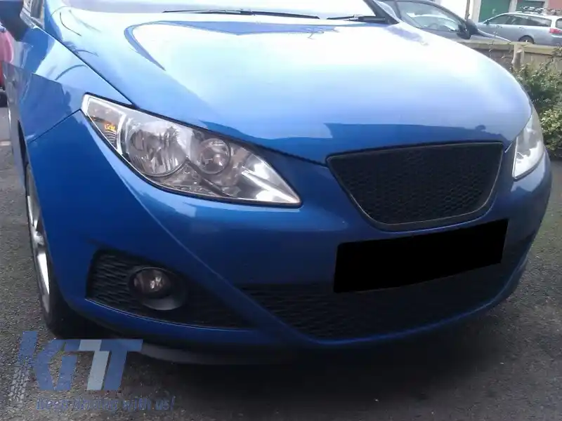 Grilă neagră potrivită pentru Seat Ibiza 2008-2017-image-6220536