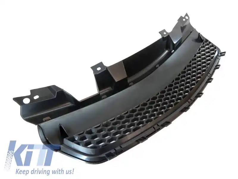 Grilă neagră tip fagure fără emblemă potrivită pentru Opel Zafira 2005-2011-image-6213250