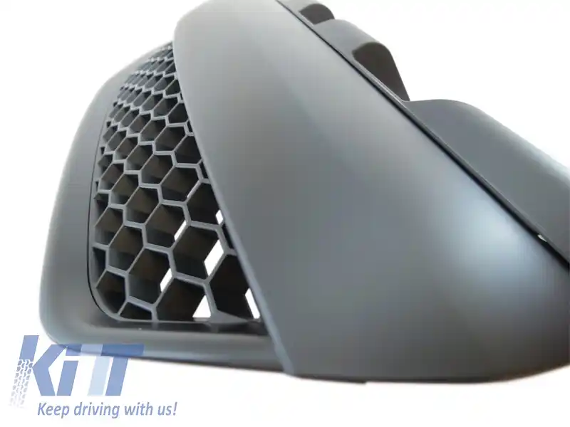 Grilă neagră tip fagure fără emblemă potrivită pentru Opel Zafira 2005-2011-image-6213252