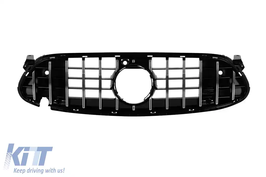 image-63-Grilă neagră tip GT potrivită pentru Mercedes E63 W213 sedan, S213 break, C238 coupe, A238 cabrio 2020-2024