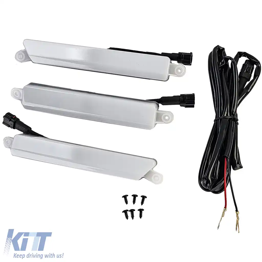 Grilă performantă cu plasă de fagure neagră cu LED, potrivită pentru Ford Ranger T7 16-19-image-6200401