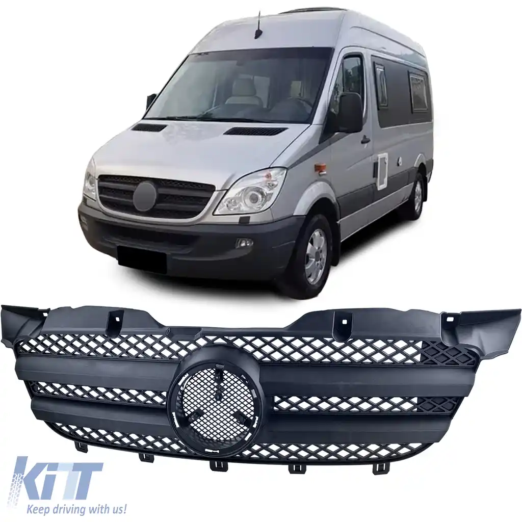 Grilă potrivită pentru Mercedes Sprinter W906 Pre-facelift 2006-2013