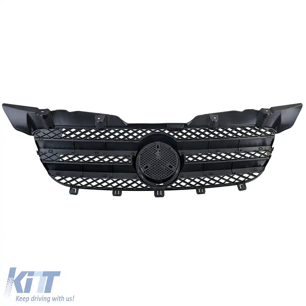 Grilă potrivită pentru Mercedes Sprinter W906 Pre-facelift 2006-2013-image-6207747