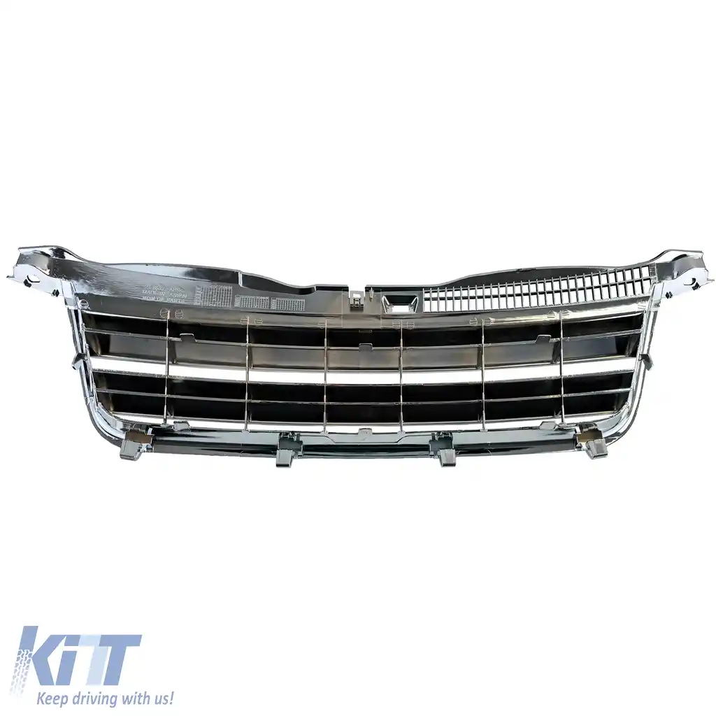 Grilă radiator cu două fante crom negru, potrivită pentru VW Passat 3BG Sedan Variant 00-05-image-6204620